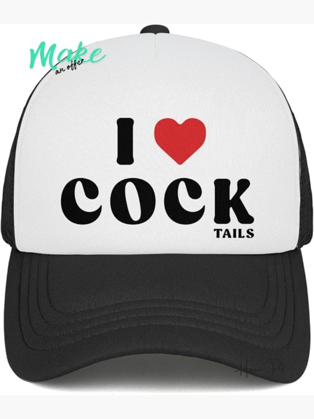 Funny Humorous Trucker Hat Snapback Baseball Cap Gag Gift Adult